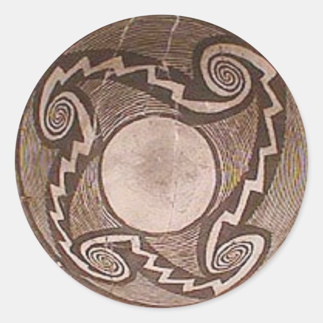 Mangas-Aufkleber Runder Aufkleber (Vorderseite)