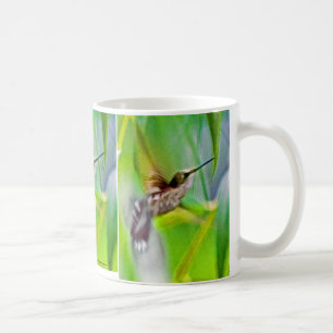 Mangel an Fokus Hummingbird Tasse