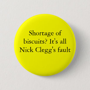 Mangel an Kekse? Es ist alles Nick Cleggs Störung Button