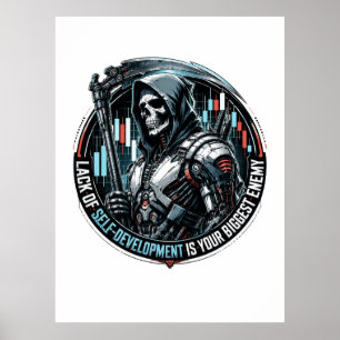 Mangel an Selbstentwicklung ist Ihr größter Feind Poster