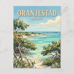 Mangel Halto Oranjestad Aruba Postkarte