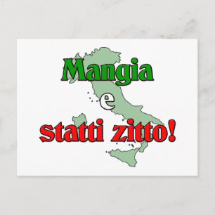Mangia e Statti Zitto Postkarte