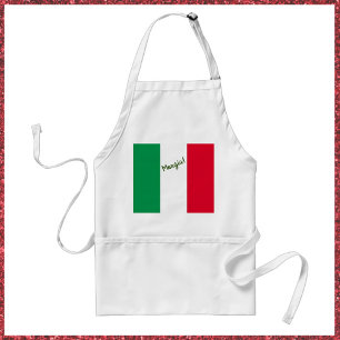 Mangia Italian Flag Schürze