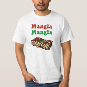 Mangia Mangia Italienisches Essen T-Shirt
