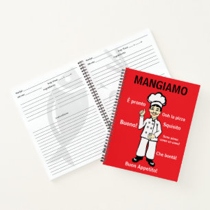 Mangiamo Italienische Lieblingsrezepte Notizbuch