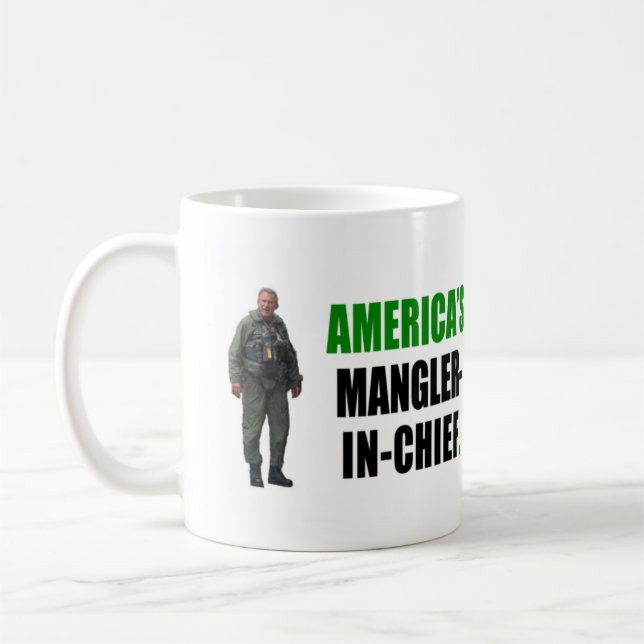 Mangler-in-Leiter Kaffee-Tasse Tasse (Links)