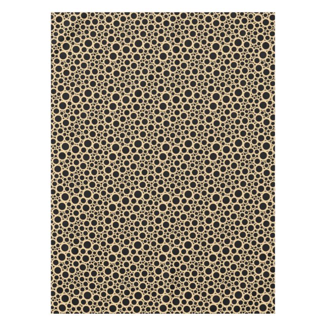 Mango cream bubbles tischdecke (Vorderseite)