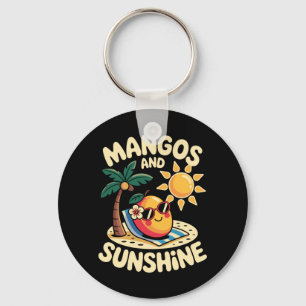 Mango-Design für Männer Frauen Veganer Mango-Liebh Schlüsselanhänger