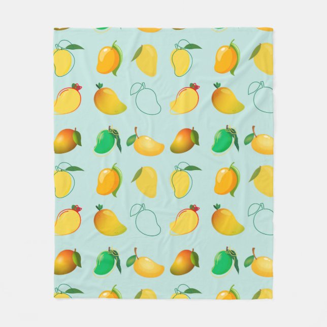 Mango Fresh Fleecedecke (Vorderseite)