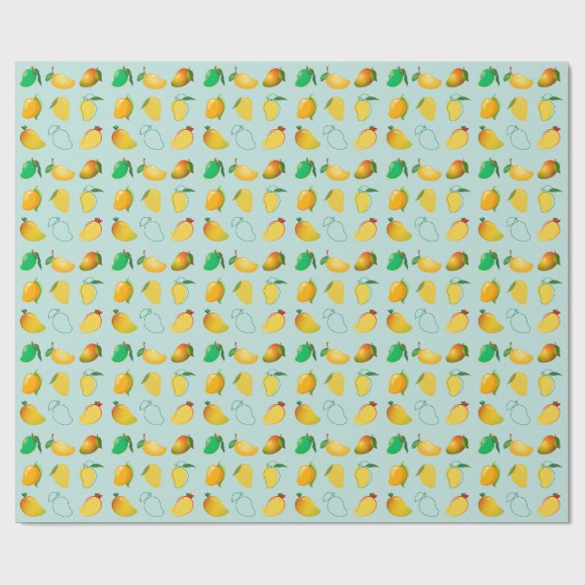 Mango Fresh Geschenkpapier (Flach)