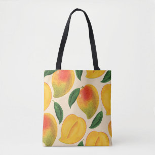 Mango Frucht Nahtloses Muster