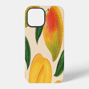 Mango Frucht Nahtloses Muster iPhone 12 Hülle