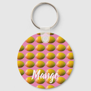 Mango Fruchtmuster für Vegetarier und Vegan Schlüsselanhänger