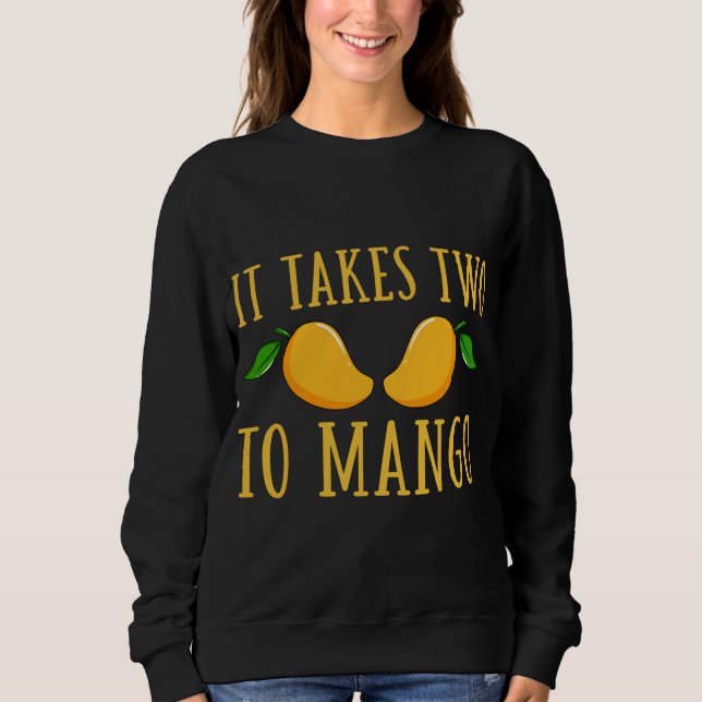 Mango Fruit Geschenk Salsa Chutney Sweatshirt (Vorderseite)