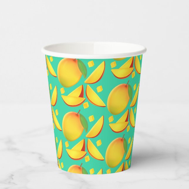 Mango Fruit Pappbecher (Links)