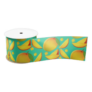 Mango Fruit Satinband