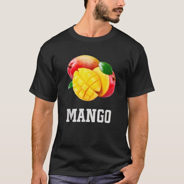 Mango Fruit  Tropical Exotic Fruit Family Costume  T-Shirt (Vorderseite)