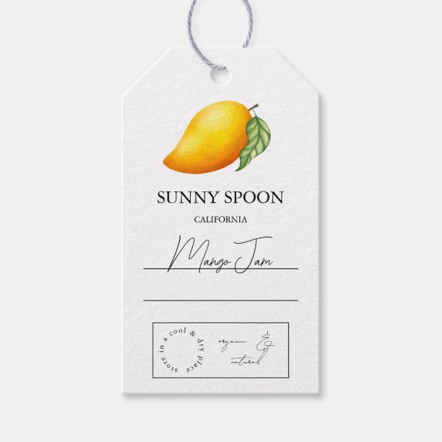 Mango Hang Tag Geschenkanhänger (Vorderseite)