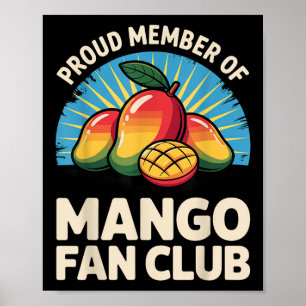 Mango Kostüm für Männer Frauen Kinder Obst Mango L Poster
