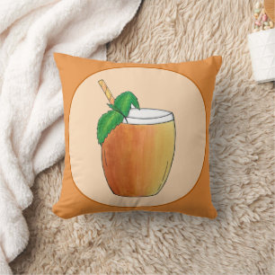 Mango Lassi Erfrischend indischer Jogurt Fruchtsaf Kissen