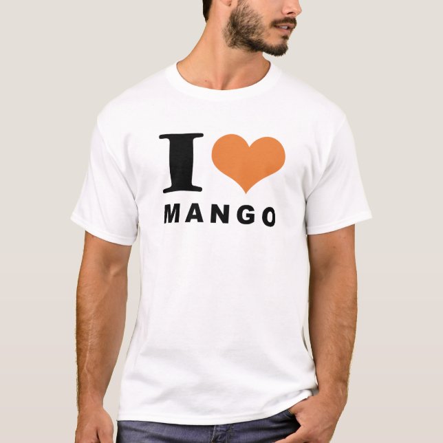 Mango-Liebhaber T-Shirt (Vorderseite)