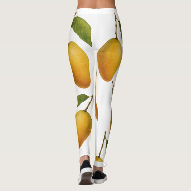 Mango Madness Sweet, Juicy und Trendy. Leggings (Rückseite)
