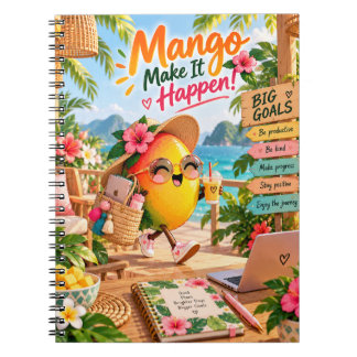 Mango Make It Happen Motivationsnotizbuch Notizblock