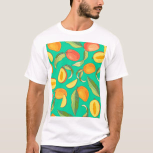 Mango Medley: tropisches Fruchtmuster T-Shirt