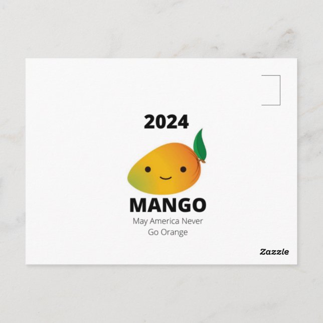 MANGO Postkarte (Rückseite)