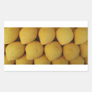 Mango Rechteckiger Aufkleber