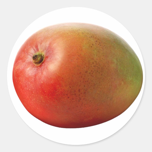 Mango Runder Aufkleber (Vorderseite)