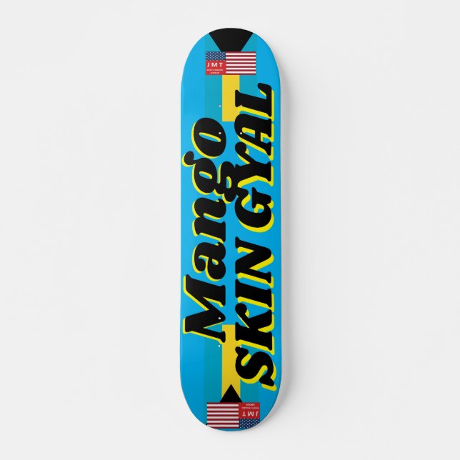 MANGO SKIN GYAL 7 3/4" Skateboard Deck (Vorne)