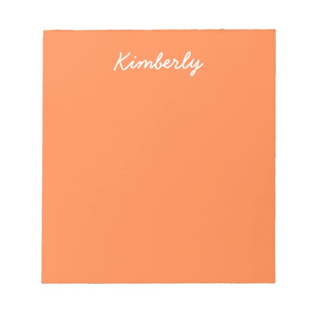 Mango Solid Color Notizblock (Vorderseite)