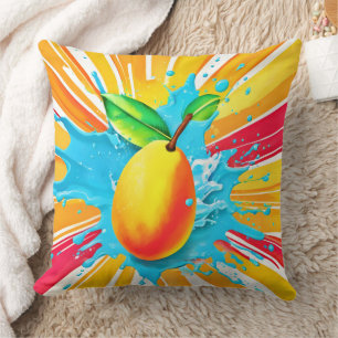 Mango Splash Delight Kissen