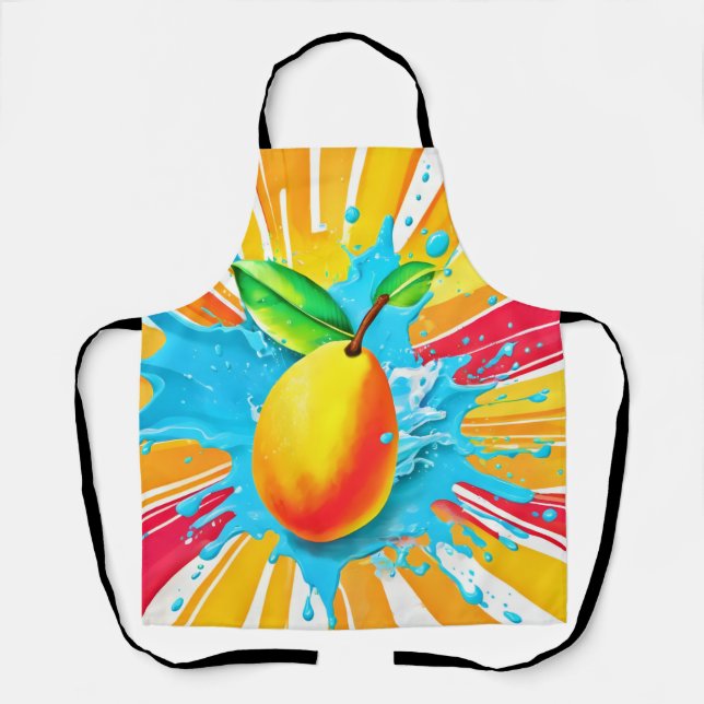 Mango Splash Delight Schürze (Vorderseite)