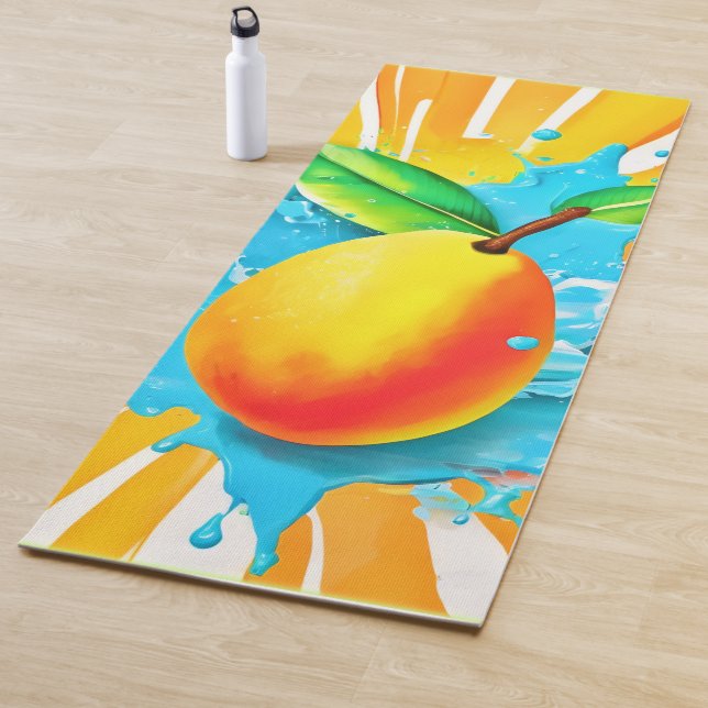 Mango Splash Delight Yogamatte (Beispiel)