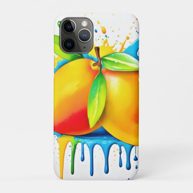 Mango Splash of Color Case-Mate iPhone Hülle (Rückseite)