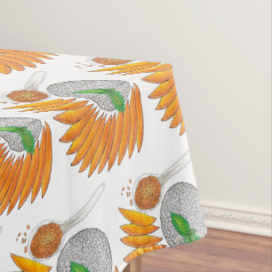 Mango Sticky Rice Dessert Thai Küche Tischdecke