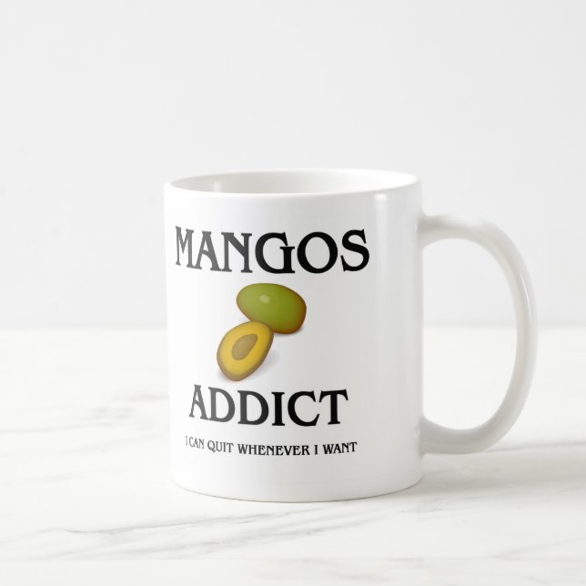 Mango-Süchtiger Tasse (Rechts)