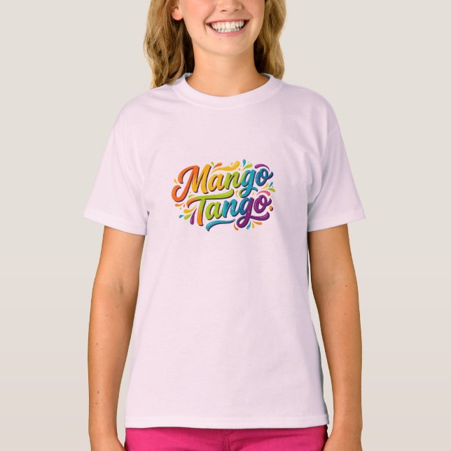 Mango Tango Tropical Vibes T-Shirt (Vorderseite)