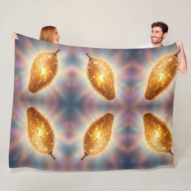 Mango – Tropical Fruit Full of Flavor´7 Fleecedecke (Beispiel)