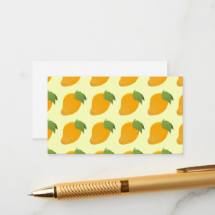 Mango Tropical Obstliebhaber Karibischer Sommer Begleitkarte