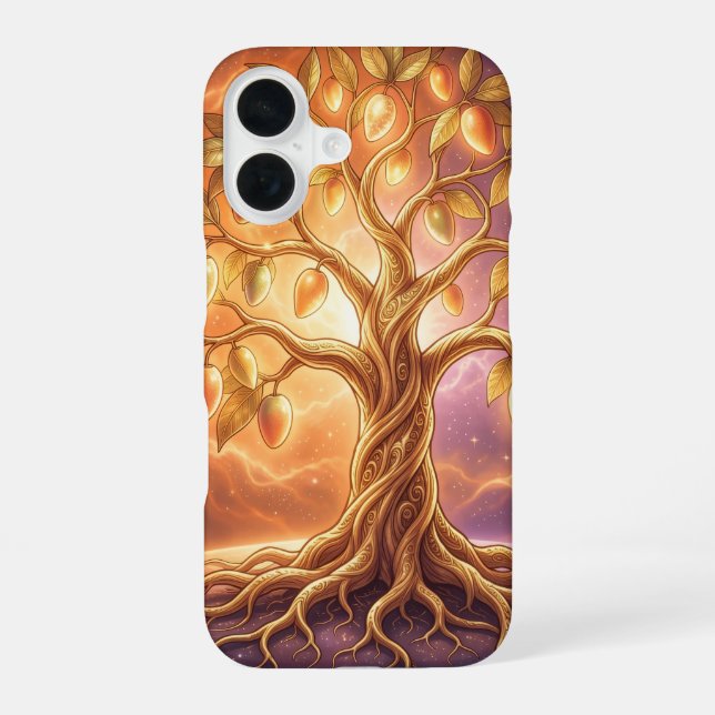 Mango – Tropische Frucht voller Geschmack´5 iPhone 16 Hülle (Rückseite)