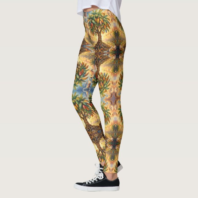 Mango – Tropische Frucht voller Geschmack´7 Leggings (Links)