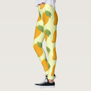 Mango Tropische Fruchtschmecker Karibischer Sommer Leggings