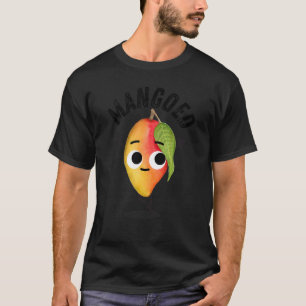 Mangofrüchte Lieblings Süßigkeiten Gesicht Spaß T-Shirt