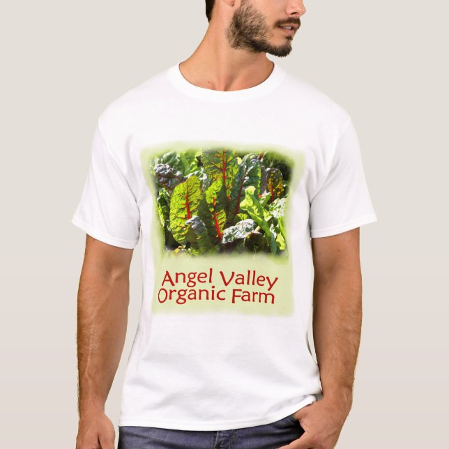 Mangoldgemüse vom Engels-Tal-Bauernhof T-Shirt (Vorderseite)