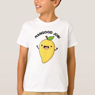 Mangood Job Funny Mango Obstpuppe T-Shirt