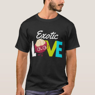 Mangostane-Liebe - Exotische Fruchternährung T-Shirt