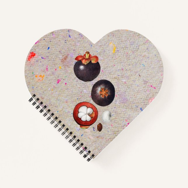 Mangosteen wachsen notizbuch (Vorderseite)